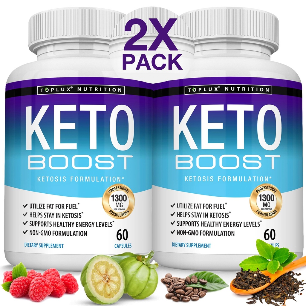 Keto Boost Diet Pillen Ketosis Supplement - Natuurlijke Exogene Keto Formule Ondersteuning Energie & Focus, geavanceerde Ketonen voor Ketogene Diet, voor Mannen Vrouwen