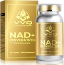 120 Capsule NAD+ Supplement 1000 mg - True NAD+ & Resveratrol,NMN Alternatief voor anti-aging