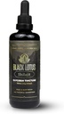 Zwarte Lotus Pure Shilajit Resin Liquid Tinctuur, 100ml, 100% Pure Natural Shilajit voor mannen en vrouwen met Aminozuren, 175mg Fulvinezuur, 85 Ionische sporen Mineralen, voor Immune Support, Focus, Energie