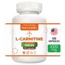 L Carnitine Supplement 1000 mg per portie, 120 Vegetarische Capsules & Pure Form, 60 porties