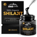 Pure Shilajit Resin met Fulvinezuur - Himalaya Shilajit voor mannen & vrouwen met 85+ sporenmineralen - Ondersteunt Metabolisme - Botgezondheid en immuunsysteem - 500mg - 60 porties - 30g Jar