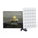 Black Lotus Shilajit Resin Tablets, 60 Count, 200mg Elke, 100% Pure Natural Shilajit voor mannen en vrouwen met aminozuren, 140mg Fulvinezuur, 85 Ionische sporen Mineralen, voor Immune Support, Focus, Energie