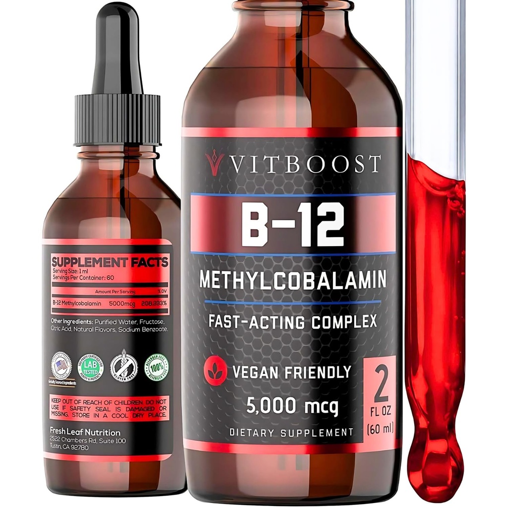Vegan Vloeistof B-12 Drops 