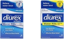 Diurex Ultimate Re-Energizing 60 Graaf Max Cafeine-Free 48 Tellen Maximale sterkte Water Pillen Bloat Relief Bundels