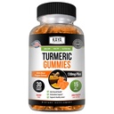 Kaya Naturals Kurkuma Supplementen Gummies - Pure Nature Kurkuma Curcumin -Kurkuma Gember Gummies - 30 Graaf Gummy - Kurkuma met zwarte peper Extract
