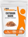 BulkSupplements.com Catuaba Bark Extract Poeder - Catuaba Bark Poeder, Kruidensupplement - Veganistisch en glutenvrij, 1g per portie, 250g (8.8 oz) (verpakking van 1)