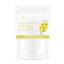 50 Tassen Mullein Leaf Thee Tassen voor Longen Reiniging Detox, Natuurlijke Gedroogde Kruiden Mullen Mullin Leaf Tea Lung Gezondheid voor ademen Eenvoudig, Cafeïnevrij, Immune Ondersteuning