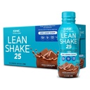 GNC Lean Shake 25 Proteïneshake, klinisch bewezen gewichtsmanagement, Maaltijdvervanging, 25g eiwit met Zero Added Sugar, klaar om te drinken, Zwitserse chocolade, Pack van 12