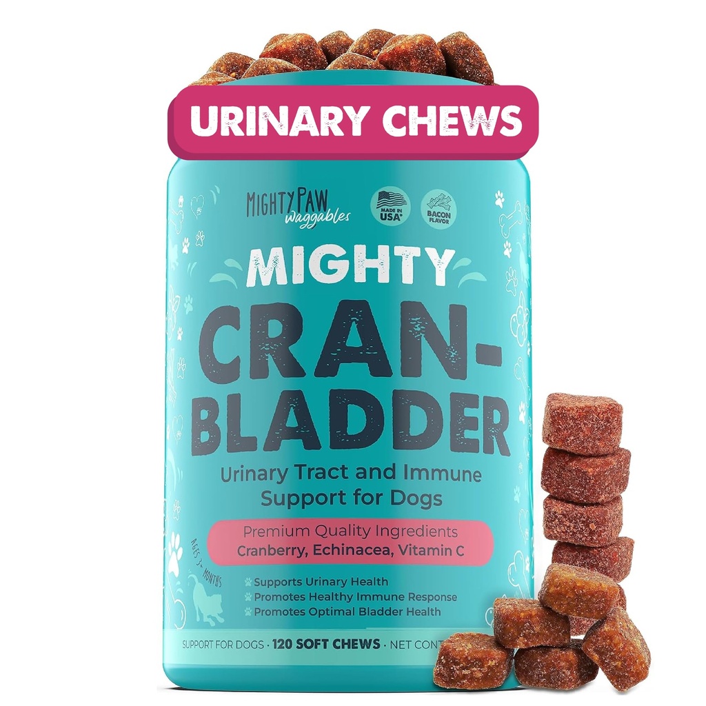 Mighty Paw Waggables Cran-Bladder (Made in The USA) 
