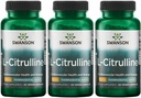 Swanson L-Citrulline - Natural Supplement Promoting Cardiovasculair Health & Energy Support - Helpt verhogen Circulatie - (60 Capsules, 850mg Elk) (3 Pack)