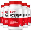 NutraRize (pakket van 5 Sweet Relief Glycogen Support - Glycogen Capsules, Blood Vessel Cleaner, Geavanceerde formule voor algemene wellness, beoordelingen (300 capsules)