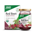 Salus Red Beet Crystals - Organic Nutritional Beet Root Powder Mix - Superfood Powder Supplement met vitamine C, Folaat, Magnesium & Kalium - 7 oz