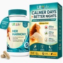 UltaLife Haar Harmony Menopauze Supplementen voor vrouwen - Hot Flashes Menopauze Relief & Hormone Balance voor vrouwen - Bevat Black Cohosh, Dong Quai, Red Clover & More - Estrogen Free - 120 Capsules