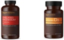 Elementen gecheleerd magnesium Glycinaat (240 tabletten) en vitamine D3 (180 Softgels)