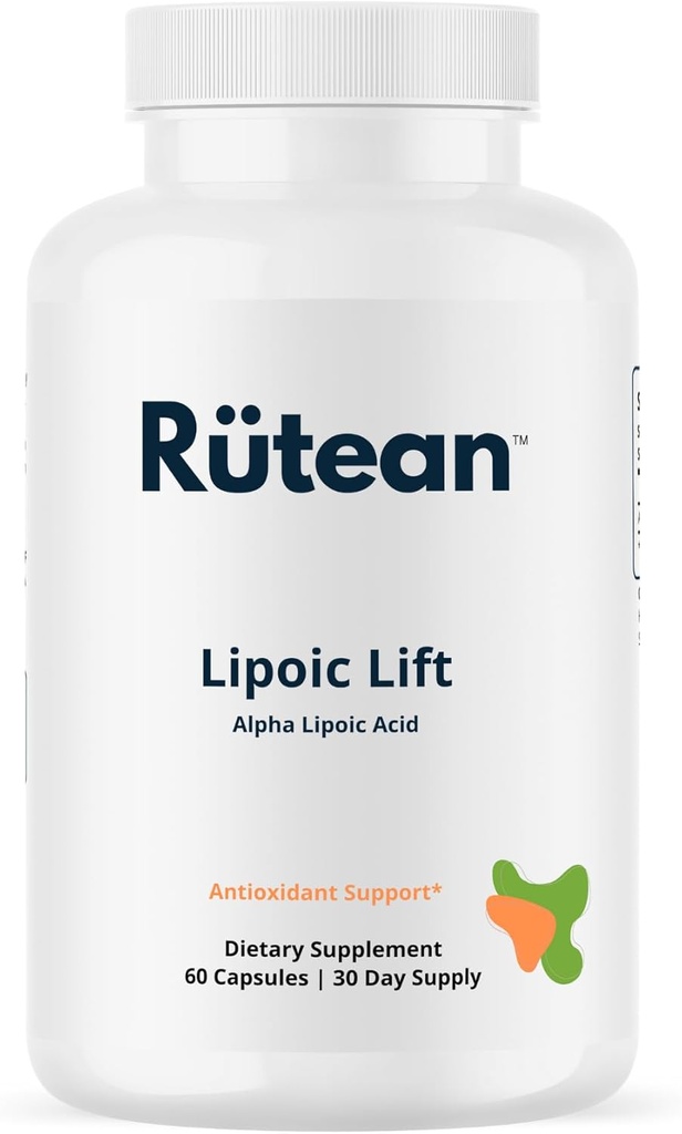 Alpha Lipoïnezuur - Lipoïnelift - voor leverondersteuning, zenuwgezondheid en cardiovasculaire gezondheid - Premium Alpha Lipoïnezuur - 60 capsules - Glutenvrije, vegetarische capsules, sojavrij en niet-GMO