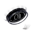 Lashify Curl 10mm Gossamer DIY wimperextensies Navullen, Zwart, Makkelijk Valse wimpers voor een natuurlijke look