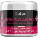 Dulàc - Duivelsklauw 98% Cream Maximale sterkte 16,9 Fl Oz, natuurlijke gewrichts- en spierontspannende crème voor terugkerende spier- en gewrichtspijn, verrijkt met Menthol voor Cool Effect