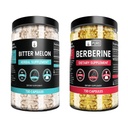 Pure Original Ingrediënten Goldenseal Berberine & Bitter Melon Capsules Bundel, (730 Capsules) No Magnesium of Rijst Fillers