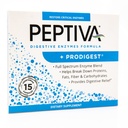 Peptiva Digestieve Enzyme Supplement + ProDigest - Helpt met opgeblazen gevoel, gas, constipatie - 15 Tellen