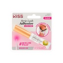 KISS Clear Strip Lash Lijm met Aloë, Waterdicht, Formaldehyde en Latex Gratis, Odor Gratis, Wuelty Gratis, Super Strong Hold Eyelash Lijm met Brush Applicator, 0.17 Oz.