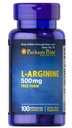 Puritan's Pride L-Arginine 500 mg, Heart Health Support, 100 Tellen
