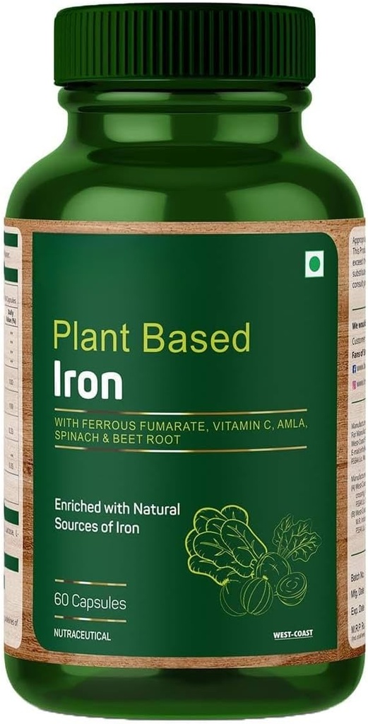 Geplant ijzer met Ferro Fumaraat, Vitamine C,