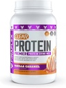 FINAFLEX Clear Protein, Vanille Caramel - 2 lb - Bevordert spierprestaties en groei - Milkshake-like Taste - Low Carb, Low Fat & Gluten Free - 27 porties