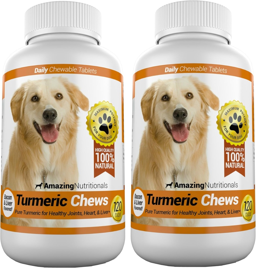 Verbazingwekkend Kurkuma voor honden Curcumin Pet Antioxidant, Elimineert gewrichtspijn Ontsteking, 120 Kauwen