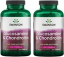 Swanson Glucosamine & Chondroitin Combo 500/250 Milligrammen 200 capsules (2 verpakkingen)