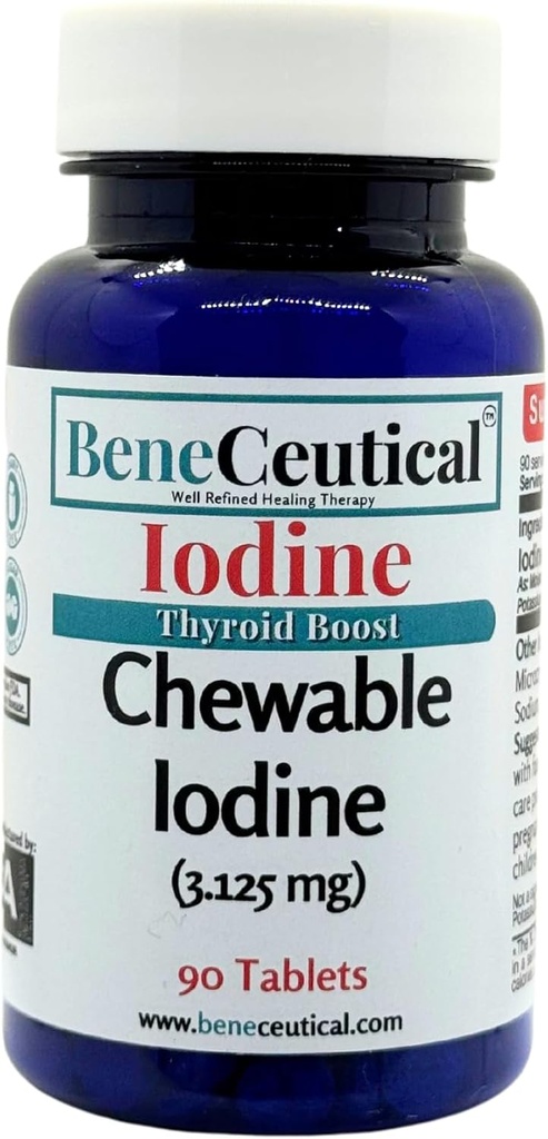 Kauwbare jood Schildklier Boost 3,5 mg 90 aantal