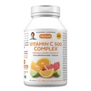ANDREW LESSMAN Vitamine C 500 Complex 720 Capsules - Niet-Acidic Vitamine C Plus Citrus Bioflavonoïden voor het immuunsysteem en anti-Oxidant Ondersteuning, Geen Maag Upset, Klein Makkelijk doorslikken Capsules