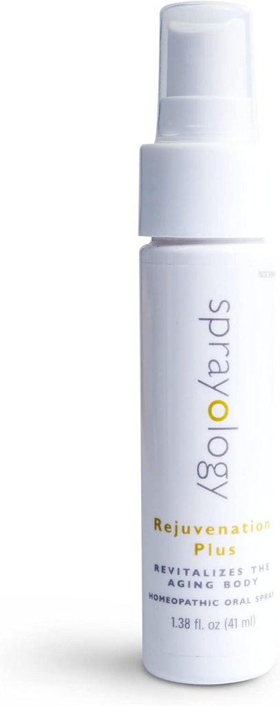 Sprayology Rejuvenation Plus Revitaliseert het Verouderende Lichaam Energiesupplement voor vermoeidheid en anti-veroudering 