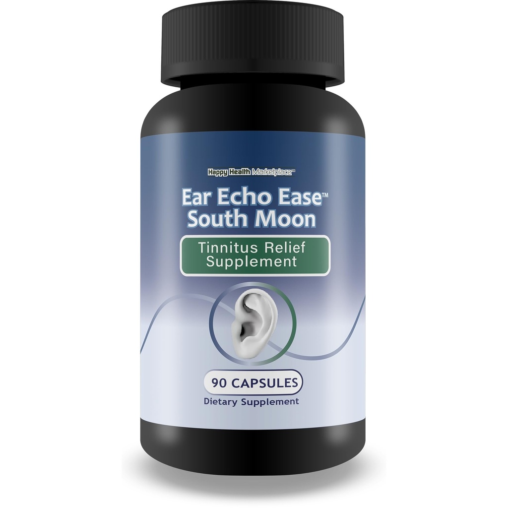 Ear Echo Ease Tinnitus Relief Supplement - Our Best Tinnitus Relief for Ringing Ears - Ear Health Supplements for Ringing in Ears Relief & Healthy Hearing Support - Stop Ringing in the Ears