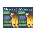 Wellgenix Menocet Plus Menopauze Ondersteuning - All-in-One Menopauze Supplement - Dagelijkse verlichting Vrouwelijke Care - Hot Flashes, Night Sweats, Mood Swings & Irritability - 30 Tablets (Pack of 2)