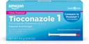 Basic Care Tioconazole Zalf 6,5 Procent, 1-Dose behandeling, Vaginale Gistinfectie behandeling voor vrouwen, Vrouwelijke Zorg, 0,16 ounce (verpakking van 1)