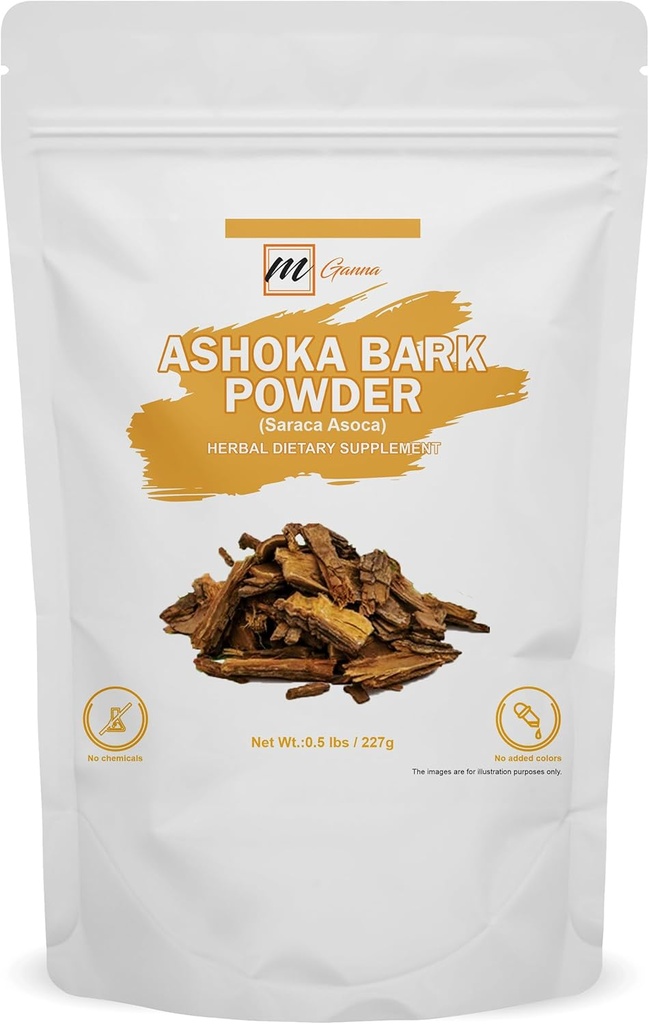 100% natuurlijke Ashoka Bark/Saraca Asoca poeder voor gezondheid en huidverzorging 0.5 LBS / 227 GMS