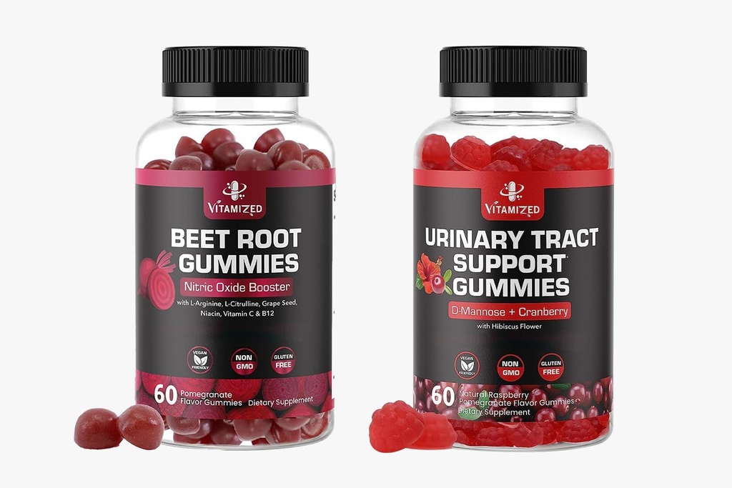 Gelukzalige Wellness Fusion: Urine Tract & Beet Root Gummies