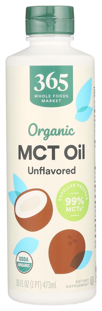 365 door Whole Foods Market, MCT Oil, Unflavored, 16 Fl Oz