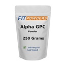 Alpha-GPC Powder 250 Gram, Non-GMO Alpha GPC Supplement Choline Powder, Vegan, Third Party Tested, Pre-workout, Geheugen en Focus, met Scoop