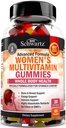 Vrouwen Multivitamine Gummies met Vitamine A C B6 B12 D & E Vitaminen voor Immune Ondersteuning - Gummy Multivitamine voor vrouwen voor Bone Borsthuid Gezamenlijke en Energie Dieetsupplement, Gemengde Berry smaak, 60 Ct