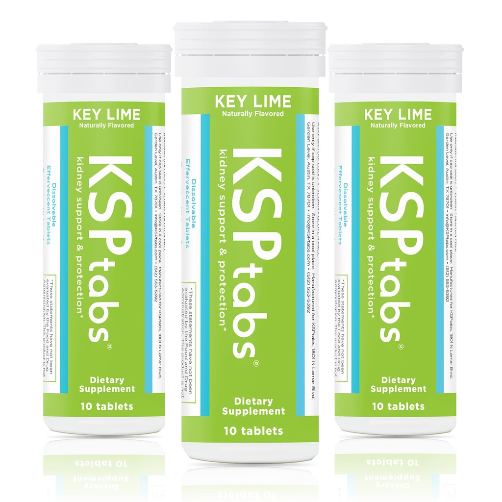 Alle natuurlijke Hydration Health Supplemen, Key Lime-3 Pack