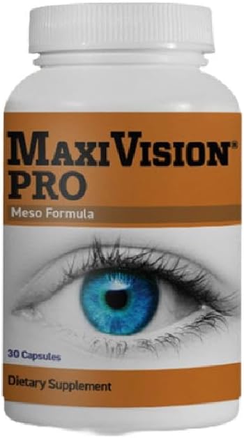MaxiVision® PRO Meso Formula - Mesozeaxanthine - Luteïne - Zeaxanthine - 30 capsules, 1 fles (30 capsules, 30.00, aantal)