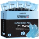 Onder Eye Patches (8 Pairs), Hyaluronic Acid Eye Maskers voor donkere cirkels Puffy Eyes Undereye Bags, Collagegen Eye Patches voor rimpels en Hydrate, huidverzorging Cadeau voor haar