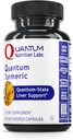Kwantum Voeding Labs Kurkuma - Kurkuma Capsules, Kurkuma Curcumine Supplement, Lever Ondersteuning, 500 mg Curcuma Per Capsule - 60 Vegetarische Capsules