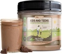 TruHeight Growth Protein Shake (Chocolate Milk Flavor, Plant) Natuurlijke groei & ontwikkeling Proteïnepoeder voor kinderen & tieners - Gewicht Gain Dranken, Advies van kinderartsen, Picky Eater Vitamine, Leeftijd 5+