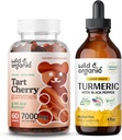 Wild & Organic Tart Cherry Gummies & Turmeric Tinctuur 4 fl oz