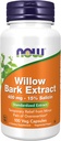 NOW Foods Supplementen, White Willow Bark 400 mg met 15% Salicine, genormaliseerd Extract, 100 Veg Capsules