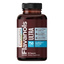 CacaoVia Geheugen+ Hersensupplement, klinisch bewezen Geheugen en Hersenen Booster, Plantensupplement, Suikervrij, Glutenvrij, Veganistisch, 750 mg Cacao Flavanols Capsules, 30 dagen levering