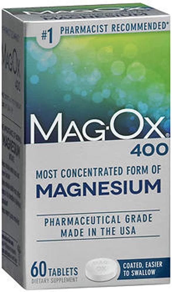 Mag-Ox 400 Magnesium, tabletten 60 Elke (verpakking van 3)