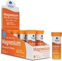 Trace Minerals Magnesium Effervescent - Bone & Circulatory Health Support Supplement - Magnesium Supplement ter ondersteuning van cardiovasculaire gezondheid en positieve vooruitzichten - Oranje, 8 containers (80 porties)